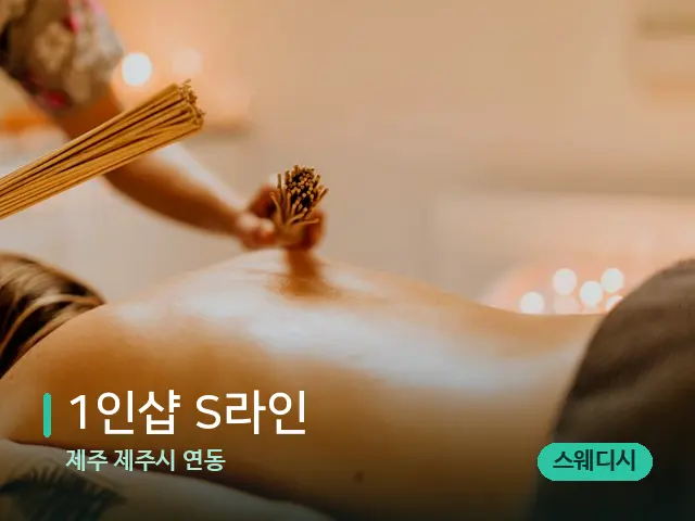 제주 제주시 연동 1인샵 S라인 — 스파 마사지 베드