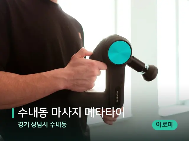 경기 성남시 수내동 수내동 마사지 메타타이 — 등·허리 관리 장면