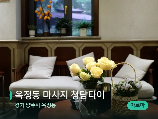 경기 양주시 옥정동 옥정동 마사지 청담타이 — 아로마 오일을 쓰는 관리 장면