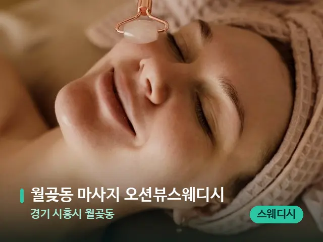 경기 시흥시 월곶동 월곶동 마사지 오션뷰스웨디시 — 핫스톤을 올린 관리 장면