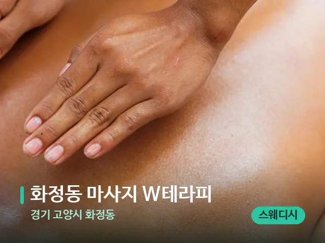 경기 고양시 화정동 화정동 마사지 W테라피 — 마사지 관리를 받는 장면