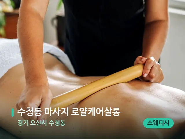 경기 오산시 수청동 수청동 마사지 로얄케어살롱 — 마사지 관리를 받는 장면