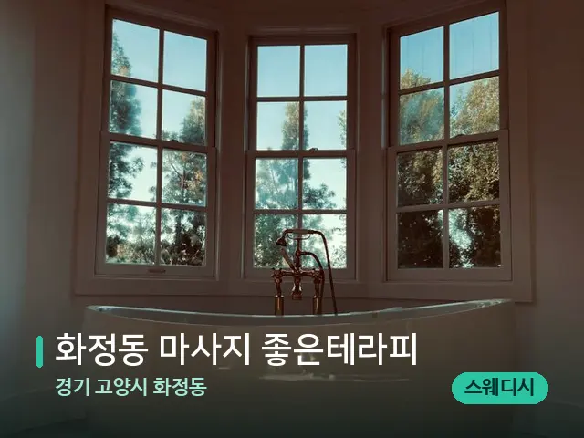 경기 고양시 화정동 화정동 마사지 좋은테라피 — 휴식 분위기의 스파 공간