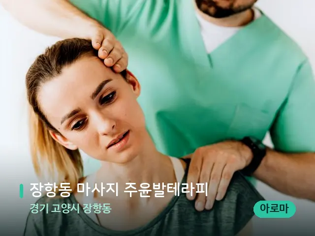 경기 고양시 장항동 장항동 마사지 주윤발테라피 — 마사지 관리를 받는 장면