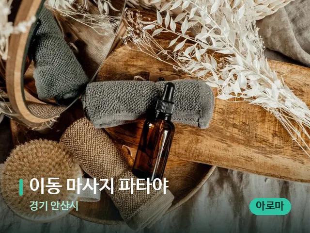 경기 안산시 이동 마사지 파타야 — 마사지 오일과 도구