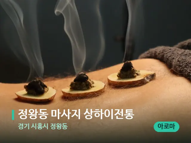 경기 시흥시 정왕동 정왕동 마사지 상하이전통 — 핫스톤을 올린 관리 장면