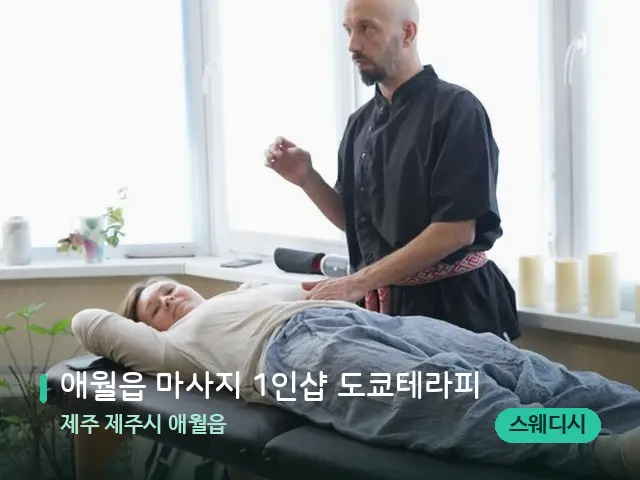 제주 제주시 애월읍 애월읍 마사지 1인샵 도쿄테라피 — 마사지 관리를 받는 장면